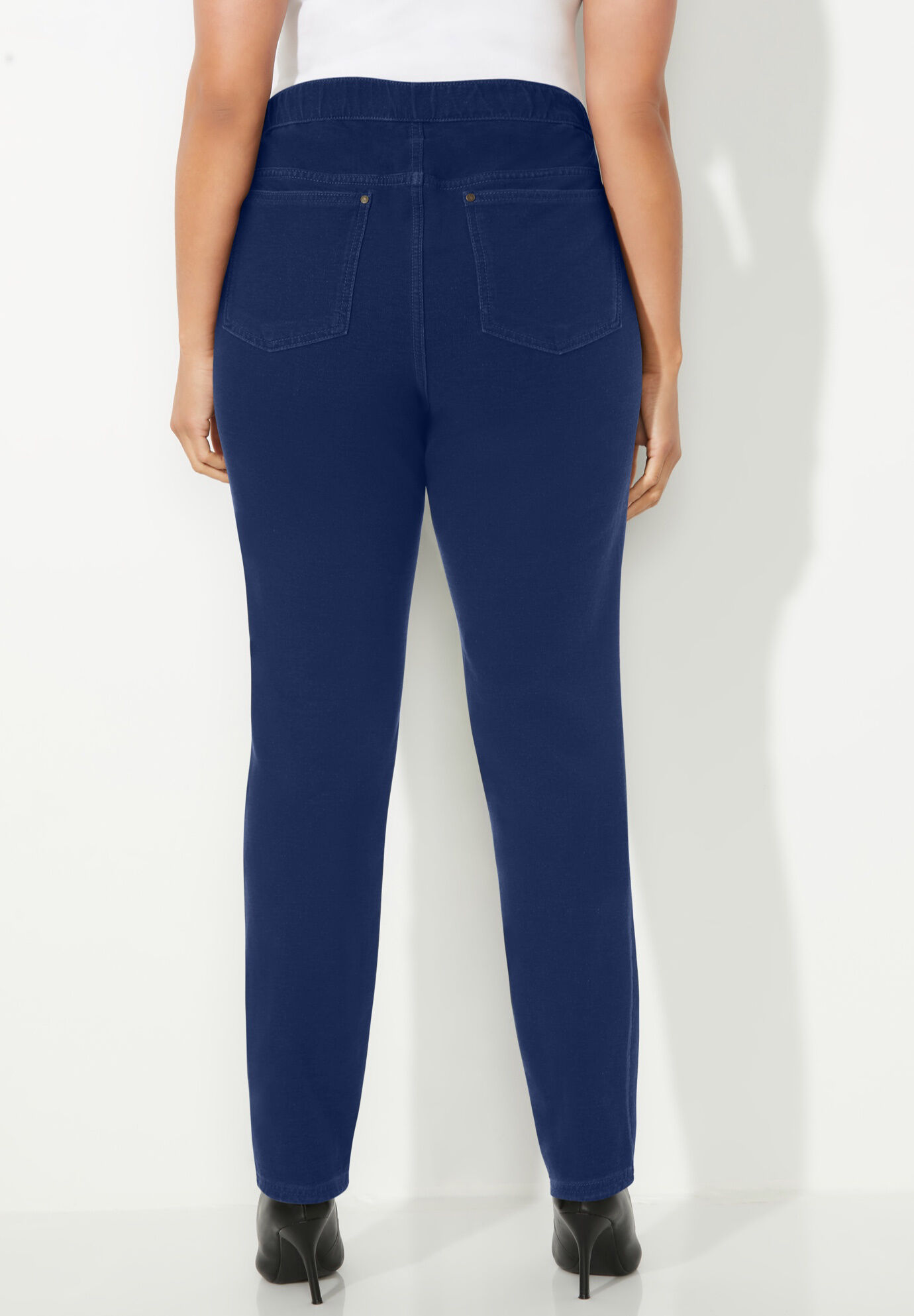 Pull On Knit Jeans for Women