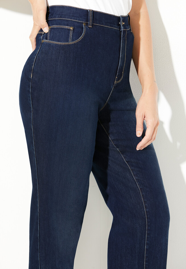 Tummy Control Jeans for Womens High Waisted Stretchy Curvy Denim