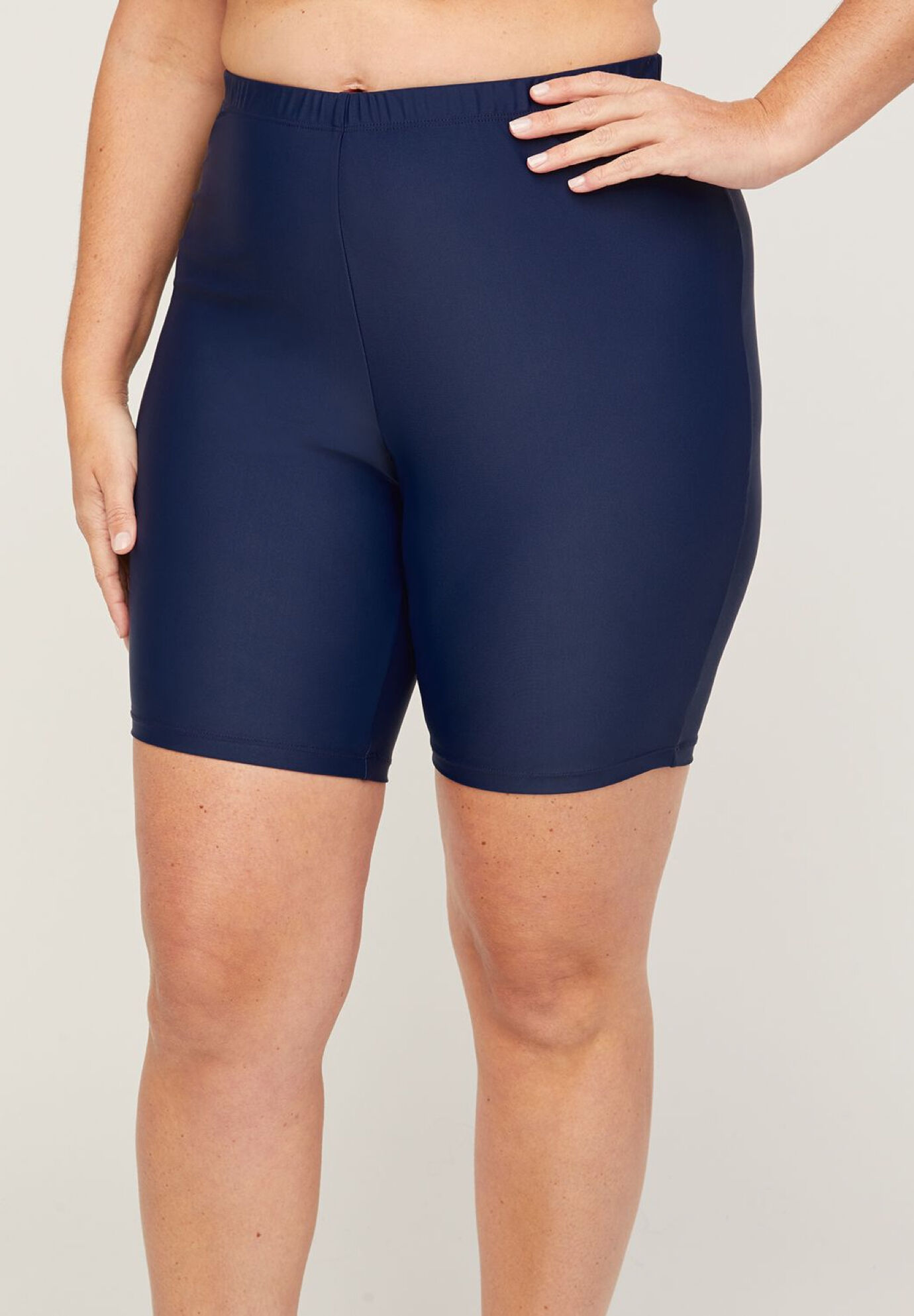 plus size swim bike shorts