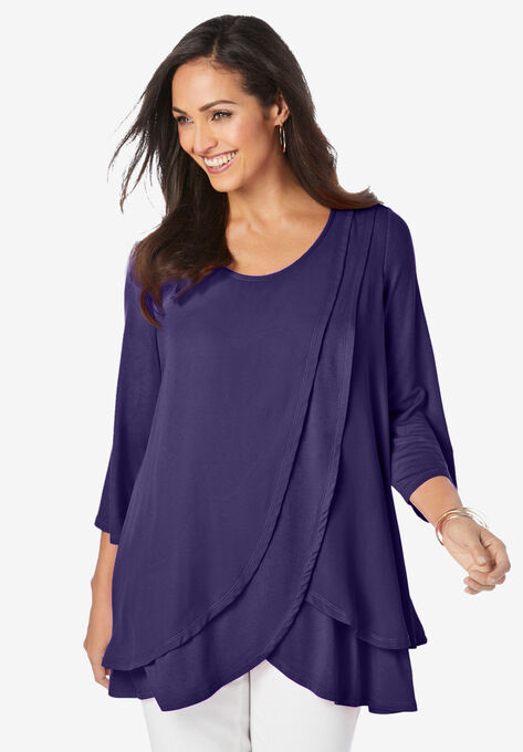 Double Layer Tunic | Catherines