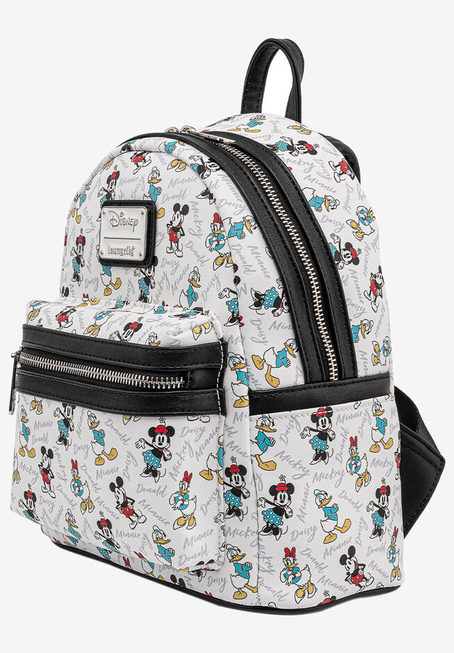 Loungefly Disney Mickey Mouse & Friends Clothes Crossbody Passport Bag