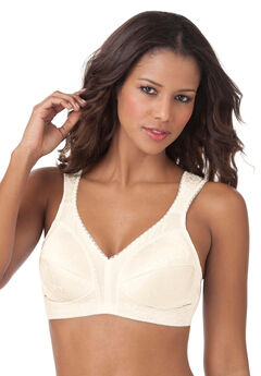 18 Hour Comfort Lace Full Figure Wirefree Bra, Style 4088 