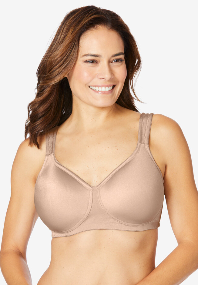 Leading Lady Bra The Brigitte Leopard Full Coverage Wirefree Molded Padded  52C