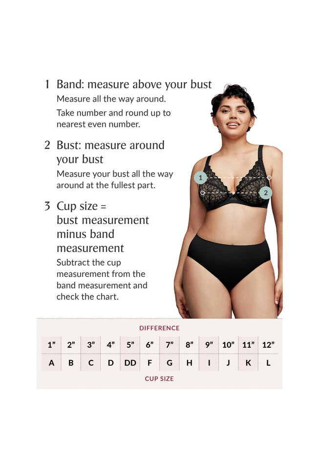 Glamorise Plus Size MagicLift Front-Closure Bra 1200, Simply Be