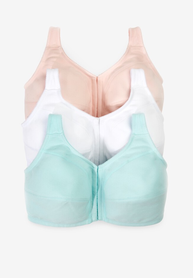 Underprotection - Rosie Padded Front Close Wireless Bra – SHEER