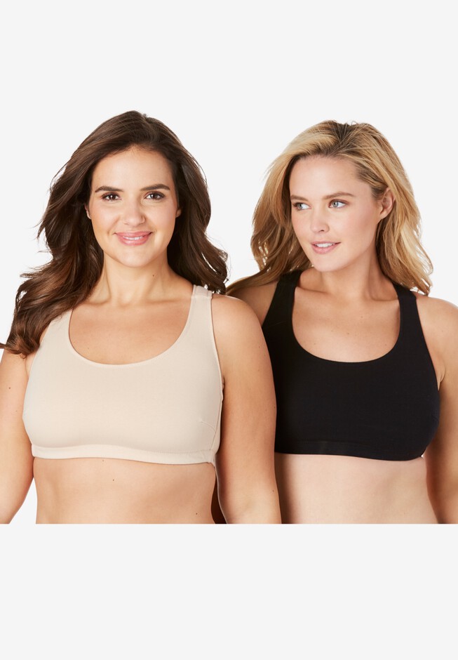 Women'S Full Coverage Bra Beauty Back Smoothing Bra Fit Wirefree Bra Soft  Pad T Shirt Bra Athletic Sports Bra Sports Bra With Max Support For Women