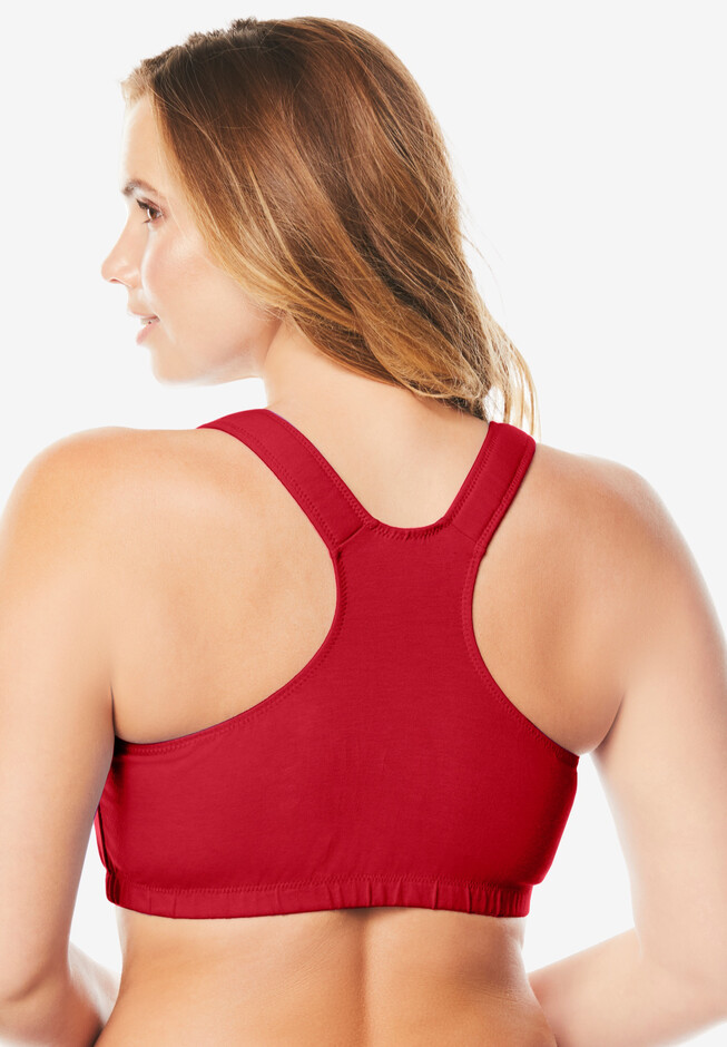 Women's Full Figure No Bounce Plus Size Camisole Wirefree Back Close Sports  Bra : : Clothing, Shoes & Accessories
