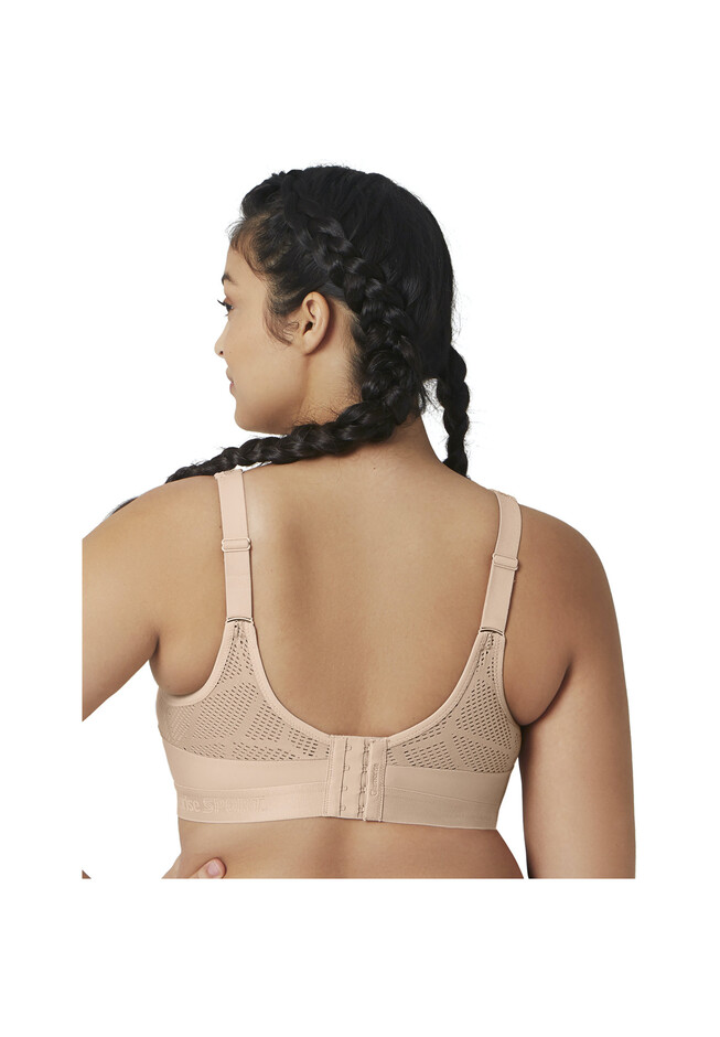 Glamorise Women's Full Figure Plus Size Front Close Lace T-Back Wonderwire  Br for sale online