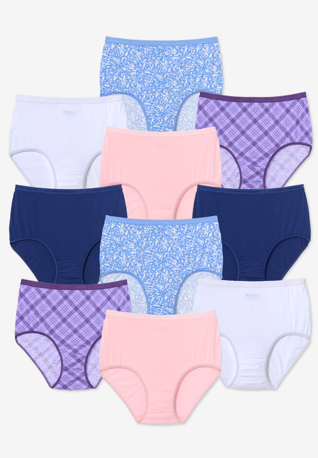Hanes Women's Originals Panties Pack, Breathable Cotton Stretch Underwear,  6-Pack, Fashion Color Mix, Large : : Clothing, Shoes & Accessories