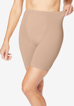 Hanes Shapewear Women's Light Control 2 Pack Tummy Control Brief, Nude/Nude  Deluster, Medium 