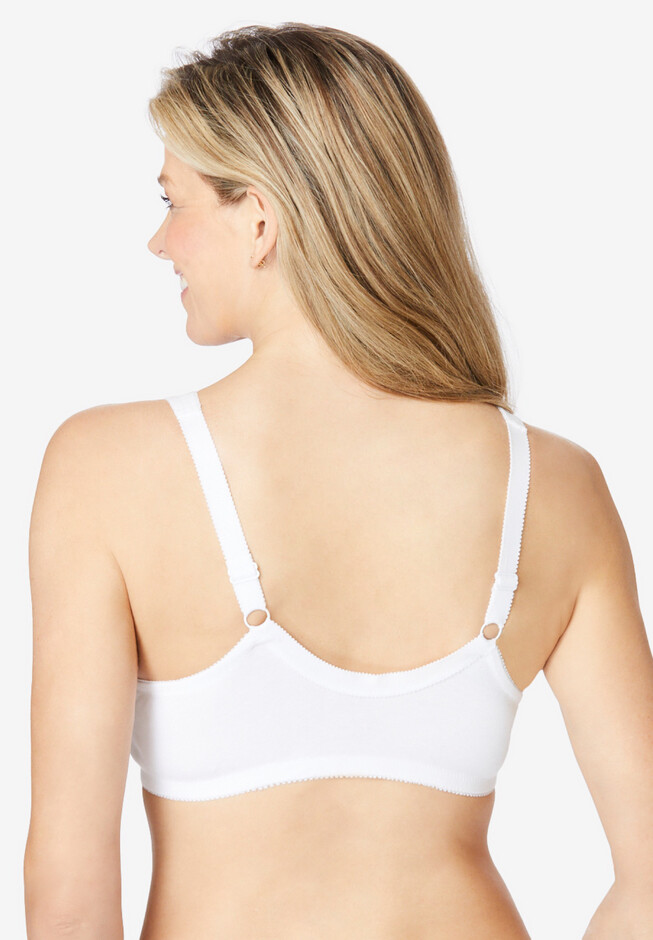 Playtex 18 Hour Front Close Wireless Bra with Back Support Light