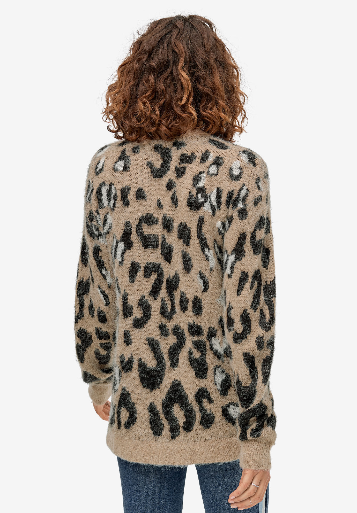 Leopard Print Sweater | Catherines
