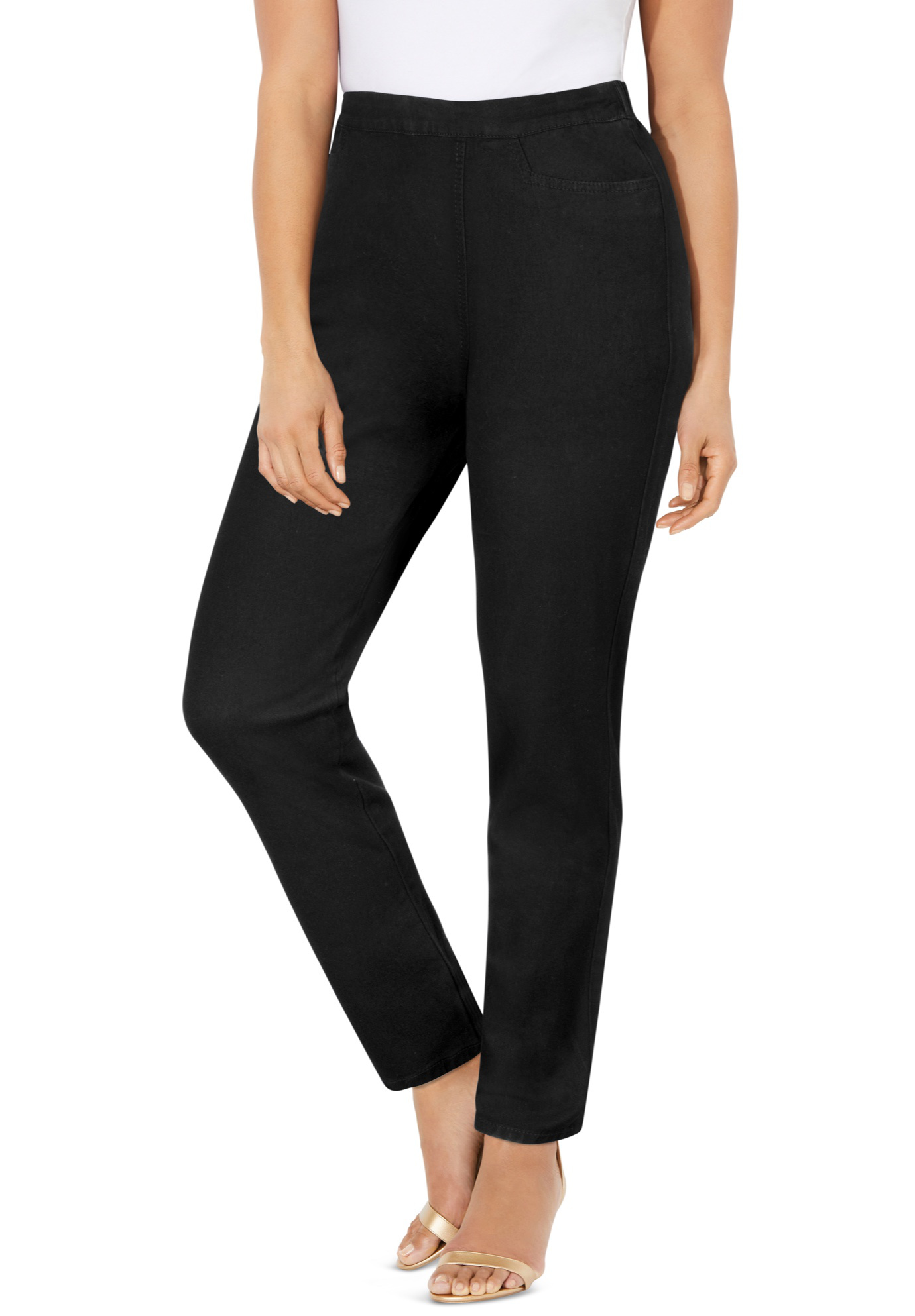 Essential Flat Front Pant | Catherine's