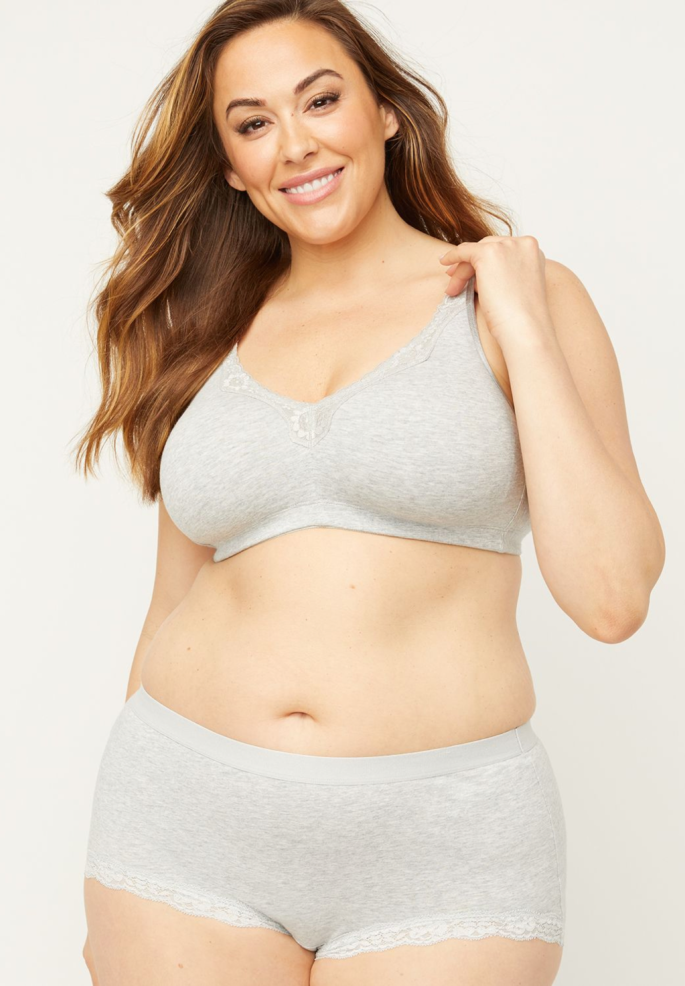 Catherines Plus Sizes - Shop our $8 Serenada® No-Wire Cotton Comfort Bra at  catherines.com for today's Deal of the Day!  .lanebryant.com/plus-size-clearance/deal-of-the-day/13788c19883/index.cat