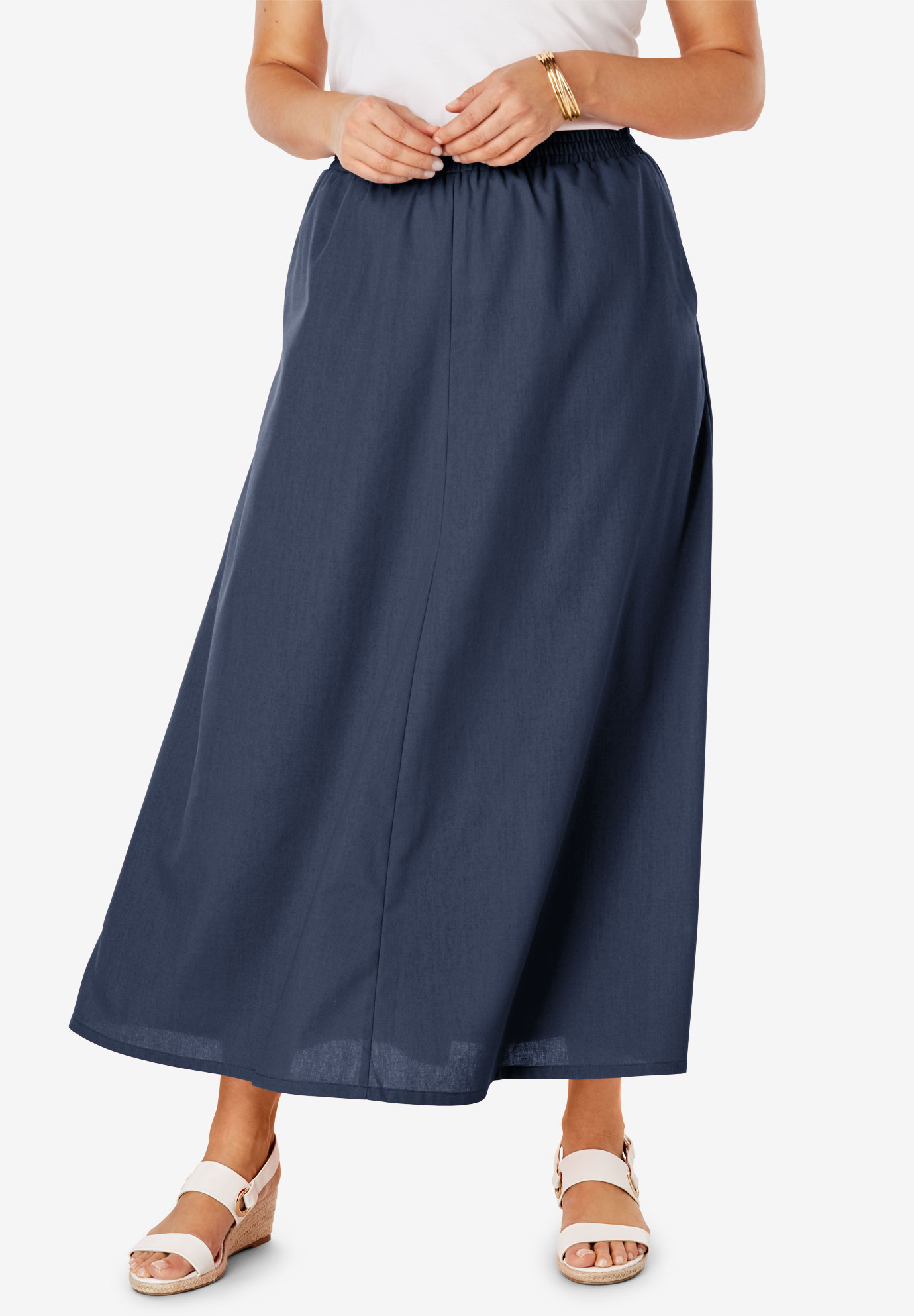 Linen Maxi Skirt | Catherines