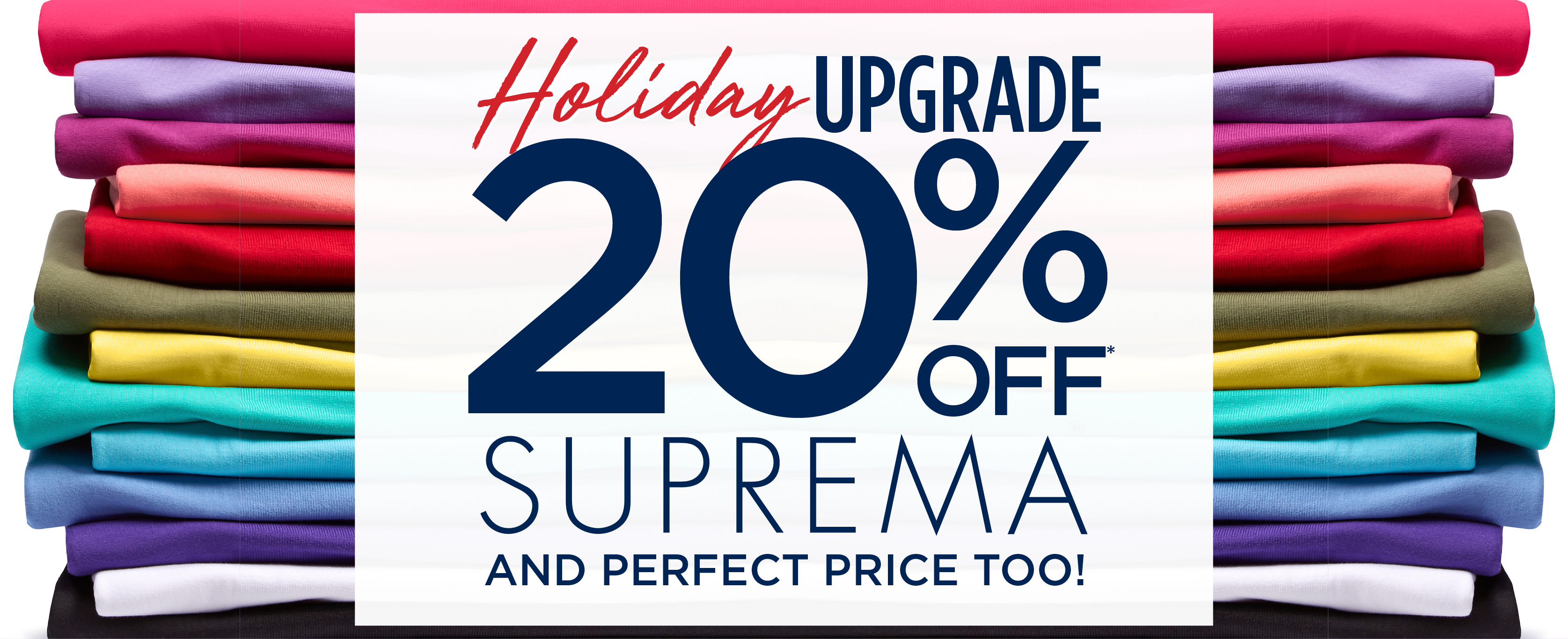 20% OFF SUPREAM AND PERFECT PRICE