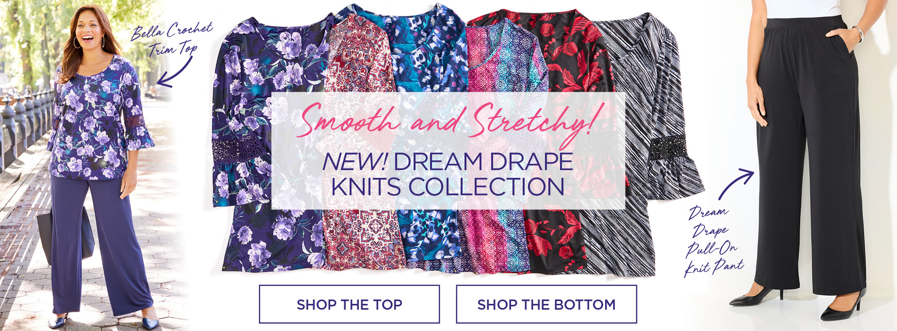 SHOP THE NEW DREAM DRAPE KNITS COLLECTION